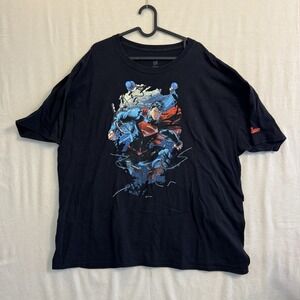 Vintage 90s Superman Doomsday T Shirt 2XL XXL Dc Comics Graphitti